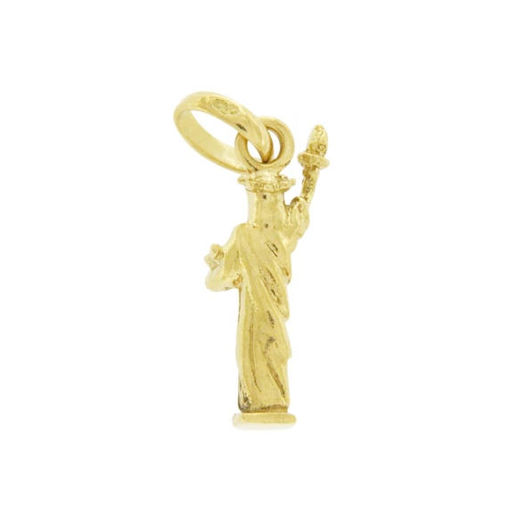 Links of London Yellow Gold Liberty Pendant Charm - Picture 3 of 3